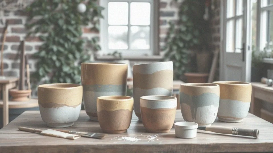 Czym pomalować doniczki ceramiczne szkliwione? Praktyczny przewodnik