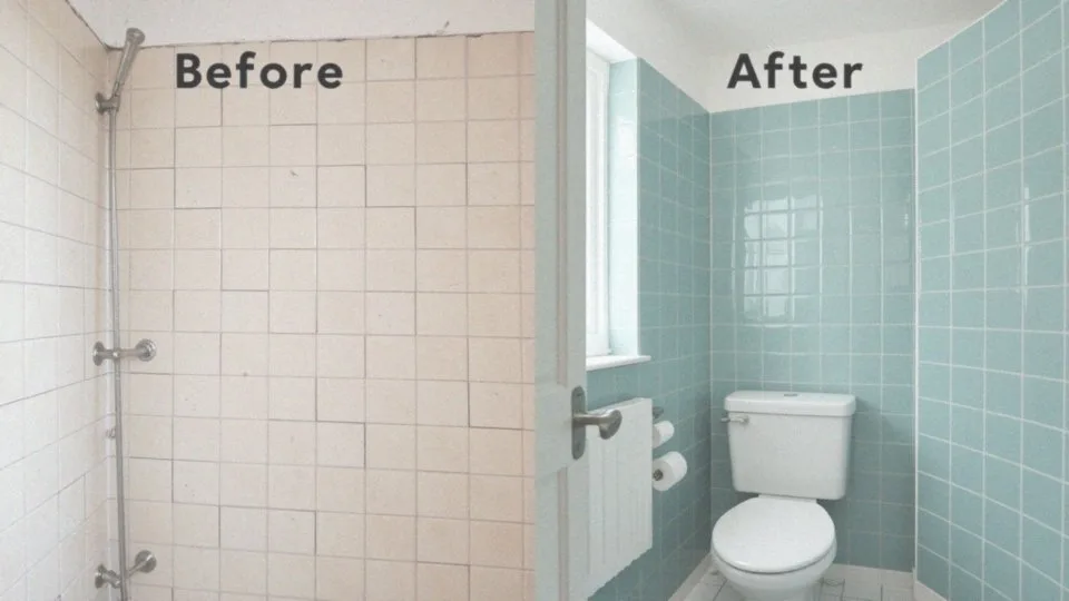 Pomalowane kafelki przed i po – jak uzyskać spektakularne efekty?