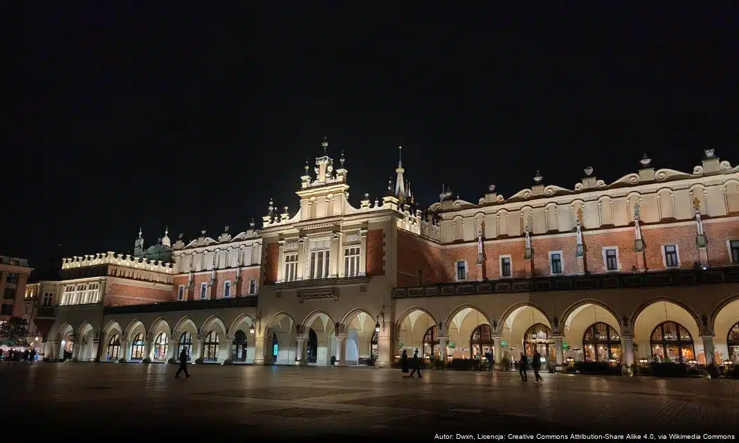 Ostrzeżenie przed silnym mrozem w Krakowie